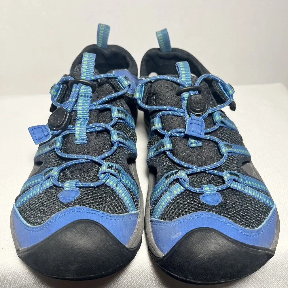 NEW TEVA Manatee Hiking Scandals / Water Shoes Size 1 Blue / Green - 1019403C